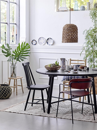 BLOOMINGVILLE LOPE black dining table