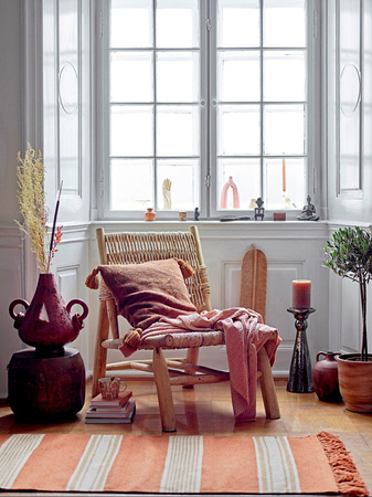 Fotel Bloomingville RUTHY naturalny