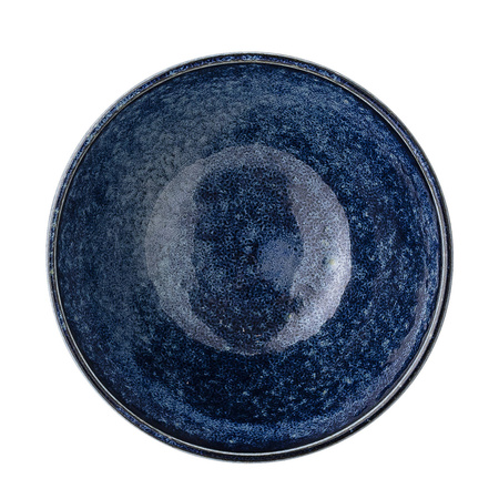 Camellia Bowl, Blue, Porcelain