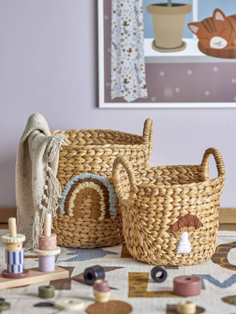 BLOOMINGVILLE AGNES Natural Basket Set