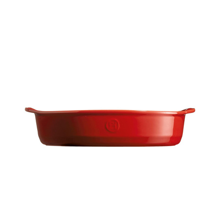 Oval Baking Dish - 35X22.5 - Red