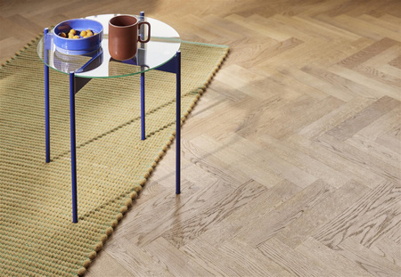 HÜBSCH BEAM side table blue
