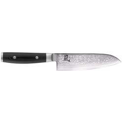 Nóż santoku YAXELL RAN 16.5 cm/6.5" czarny