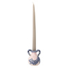 Ryker Candle Holder, Blue, Stoneware