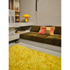 Fluffy rug yellow (150x240cm)