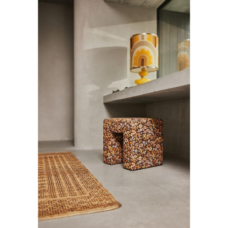 Stołek HKLIVING LOBBY pomarańczowy