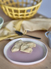 Louisa Plate, Rose, Stoneware