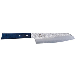 Nóż santoku YAXELL BLUE BREEZE 16.5 cm/6.5" niebieski