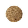 Fluffy round rug caramel (200x200cm)