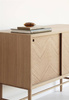 Drewniana komoda Hübsch OAK naturalna