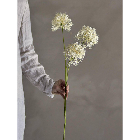 Allium Stem, White, Artificial Flowers