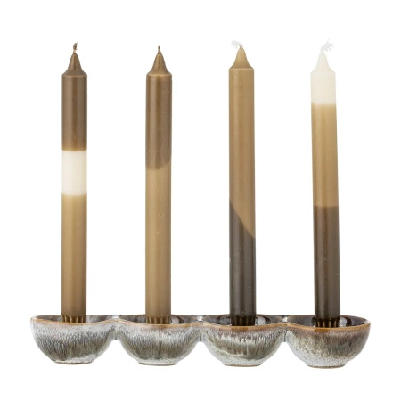 Świecznik adwentowy Bloomingville KALIA brązowy