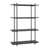 Single shelf HÜBSCH NORM black size L