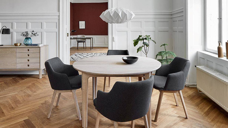 Dining table #112 SKOVBY natural