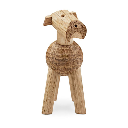 Wooden decoration KAY BOJESEN Dog TIM natural