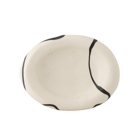 Minna Bowl, White, Stoneware