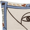 Rudaur Cushion, Blue, Cotton