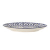Karlie Plate, Blue, Stoneware