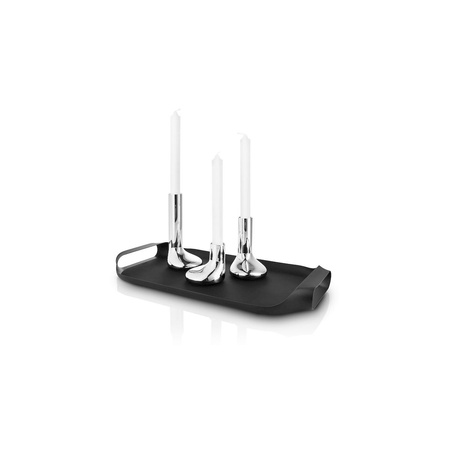 Serving tray 43 x 25 cm black