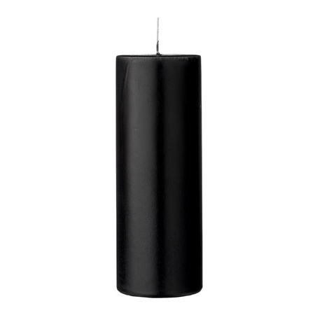 Anja Candle, Black, Parafin