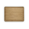 Green tools Bamboo cutting board with juice groove