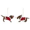 Monty Ornament, Brown, Wool