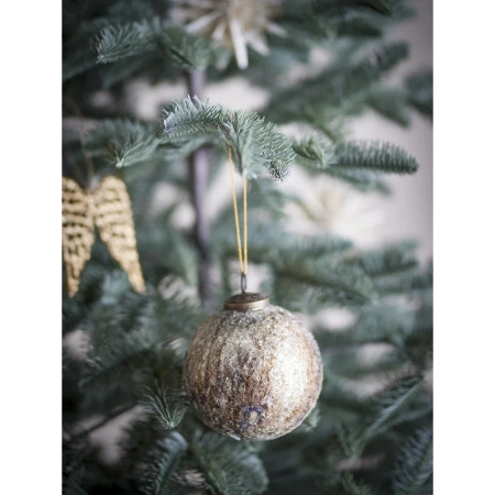 Nany Ornament, Bronze, Glass