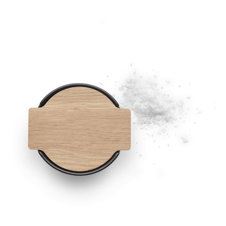 Nordic kitchen Salt cellar with lid