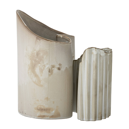 Set of 2 BLOOMINGVILLE HENAJ Brown Vases