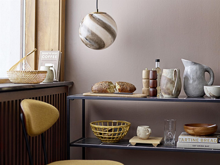 Młynek do soli i pieprzu Bloomingville SABRI, zestaw 2 naturalnych