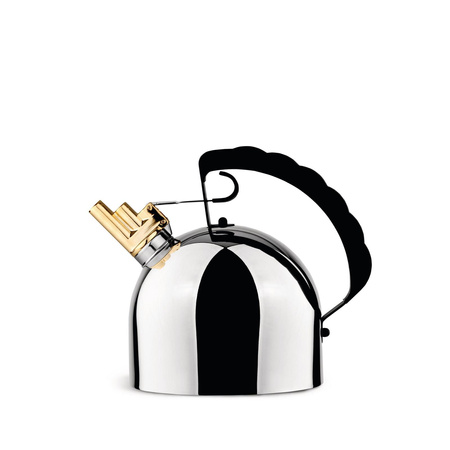 Kettle with brass whistle ALESSI 9091