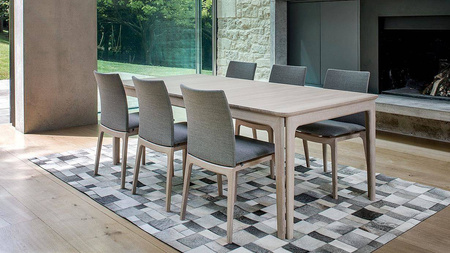 Dining table #27 SKOVBY natural white