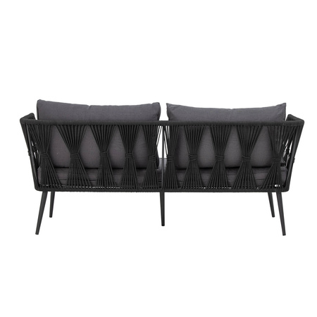 Sofa Bloomingville PAVONE FIRE-RESISTANT czarna