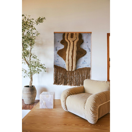 Wall rug ocean blue