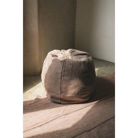 Puf Lorena Canals STONEWASHED  brązowy