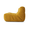Lazy Lounge chair fluffy, ochre