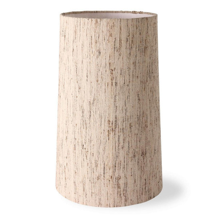 Abażur HKLIVING SILK naturalny rozmiar Ø36 cm