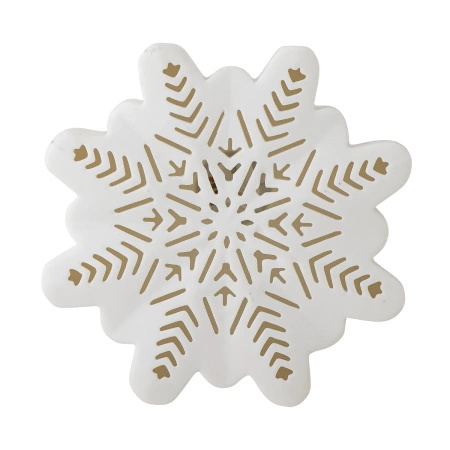 Dekoracja Bloomingville FLAKE biała