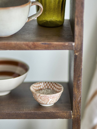 Maple Bowl, Orange, Stoneware
