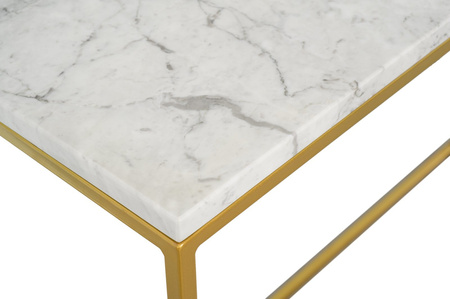 Konsola Igne Furniture FLEUR złota