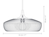 UMAGE CLAVA DINE lampshade brown