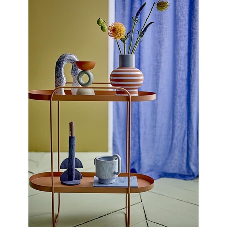 Loretta Votive, Orange, Polyresin