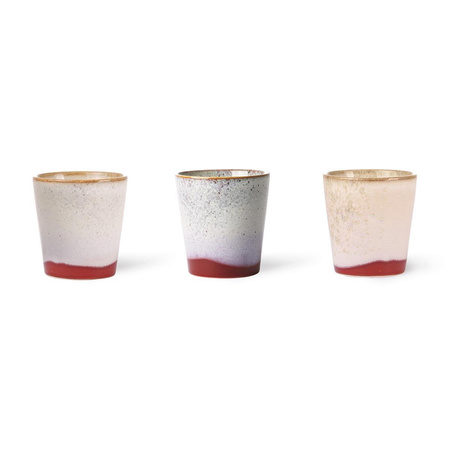 70s ceramics: coffee mug, frost