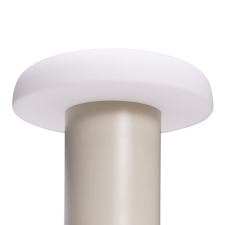 Lampa stołowa Hübsch ATELIERS żółta