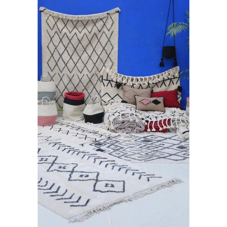 Kosz Lorena Canals BAZAAR czarny