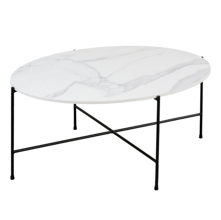 Stolik kawowy Igne Furniture LEAF biały