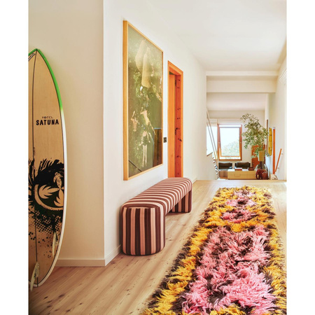 Fluffy runner south beach (80x360cm)
