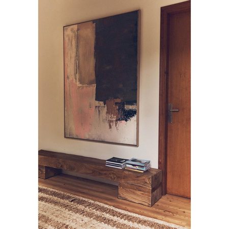 Teak lowboard block