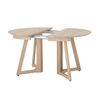 Owen Extending Dining Table, Nature, FSC® 100%, Oak