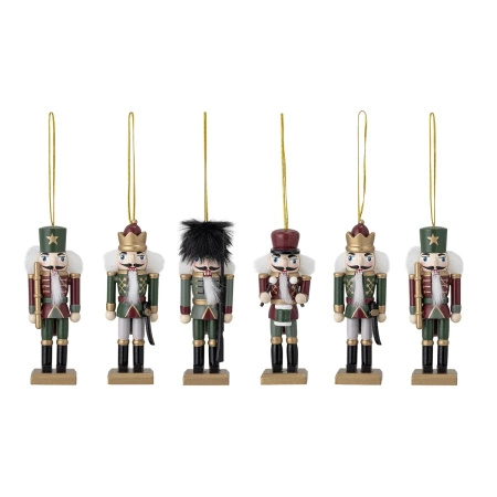 Zestaw 6 ludzików Bloomingville NIKITA zielonych